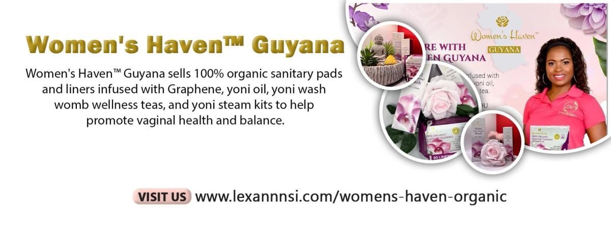 Discover Eco-Friendly Feminine Care at Women's Haven™️ Guyana