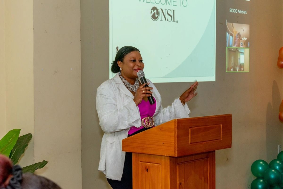 Green Glamour: How Shevion Sears MC’ed LNC Professional Guyana  Beauty Event