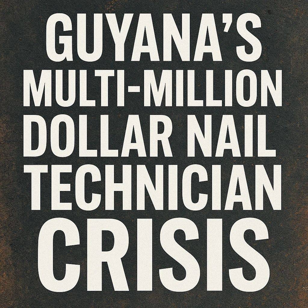 Guyana's multi million Dollar Nail Technician Crisis
